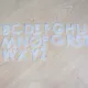 Lettered Pet Bowl Silicone Mold MM1