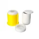 Candle Jar Silicone Mold MK11 with Lid 200ml / 6.5oz - Candle Vessel Mold