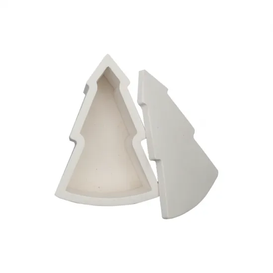 Christmas Tree Candle Jar Silicone Mold MK15 - 150ml - 5 Oz