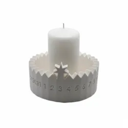 Concrete Star Calendar Mold MK17