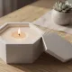 Hexagon Candle Jar Silicone Mold MK2 250ml - 8.5oz