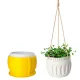Concrete Flower Pot Silicone Mold BS18