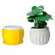 Concrete Flower Pot Silicone Mold BS18