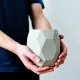 Geometric Concrete Flowerpot Silicone Mold BS21