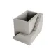 Stair Detailed Concrete Flowerpot Silicone Mold BS22 - Planter Mold